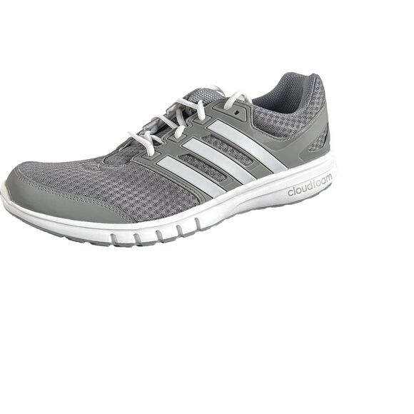 Men\'s Adidas Galaxy Elite 2 Grey/White Athletic Sneakers Size 13 Running BB2720 main image 7